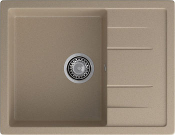 GRANFEST Мойка композит QUADRO GF-Q--650L чаша с крылом  650*500мм  песок  арт.GF- GRANFEST Мойка композит QUADRO GF-Q--650L чаша с крылом  650*500мм  песок  арт.GF-