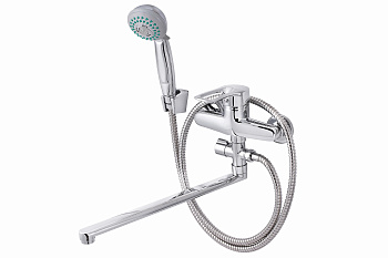 Смеситель для ванны с душем ПРОФСАН ПСМ-523-К017 ПЛЮС тип См-ВУОРНШлА