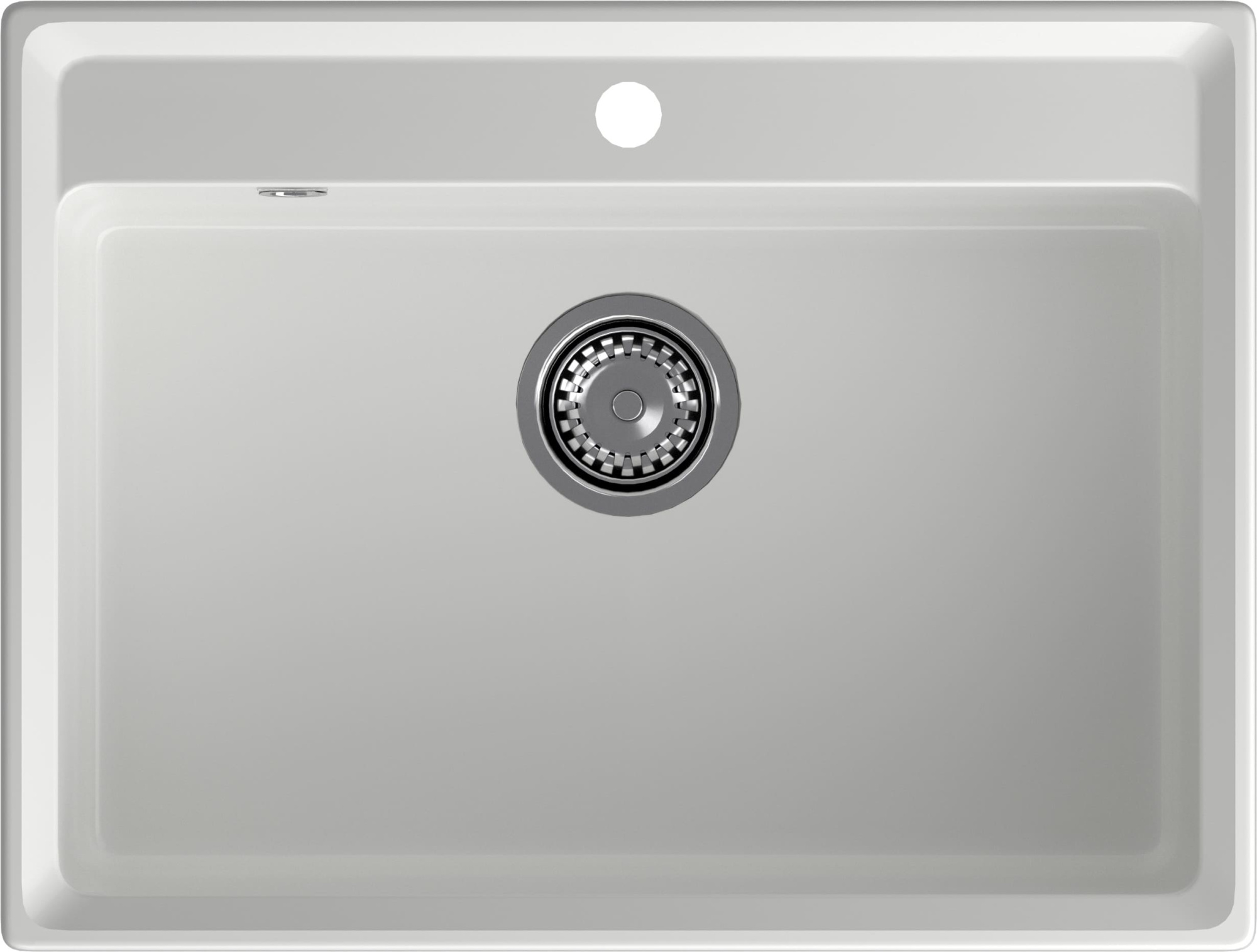 GRANFEST Мойка композит LEVEL, GF-LV-660, чаша 660*500, иней  GRANFEST Мойка композит LEVEL, GF-LV-660, чаша 660*500, иней
