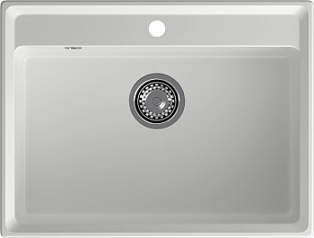 GRANFEST Мойка композит LEVEL, GF-LV-660, чаша 660*500, иней  GRANFEST Мойка композит LEVEL, GF-LV-660, чаша 660*500, иней