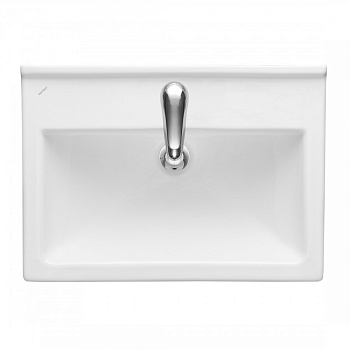 Умывальник "Визит-55" (55х40см) с переливом, белый SANTERI Умывальник "Визит-55" (55х40см) с переливом, белый SANTERI