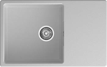 GRANFEST Мойка URBAN 678L  1-чаша+крыло 780*490мм серый арт.GF-UR- GRANFEST Мойка URBAN 678L  1-чаша+крыло 780*490мм серый арт.GF-UR-