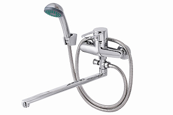 Смеситель для ванны с душем ПРОФСАН ПСМ-521-К008 ПЛЮС тип См-ВУОРНШлА