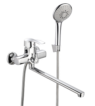 Смеситель для ванны с душем ПРОФСАН ПСМ-777-023 ПЛЮС тип См-ВУОРНШлА