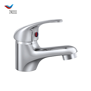 ПРОРАБ Смеситель для умывальника с литым изливом, одноручный, СЛАВЕН, П10