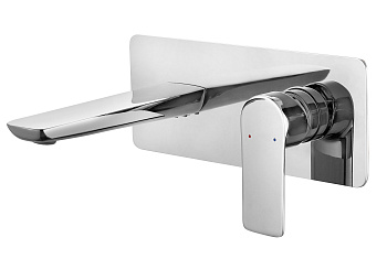 Смеситель для раковины VENTAS S скрытого монтажа, совместный, хром глянцевый, BERGES