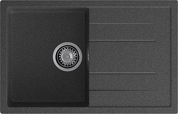 GRANFEST Мойка композит QUADRO GF-Q--780L  чаша с крылом 780*500 мм графит арт.GF- GRANFEST Мойка композит QUADRO GF-Q--780L  чаша с крылом 780*500 мм графит арт.GF-