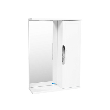 Зеркало со шкафом VIANT ЛИМА 50 подвесное белый (VLIM50-ZSH) Зеркало со шкафом VIANT ЛИМА 50 подвесное белый (VLIM50-ZSH)