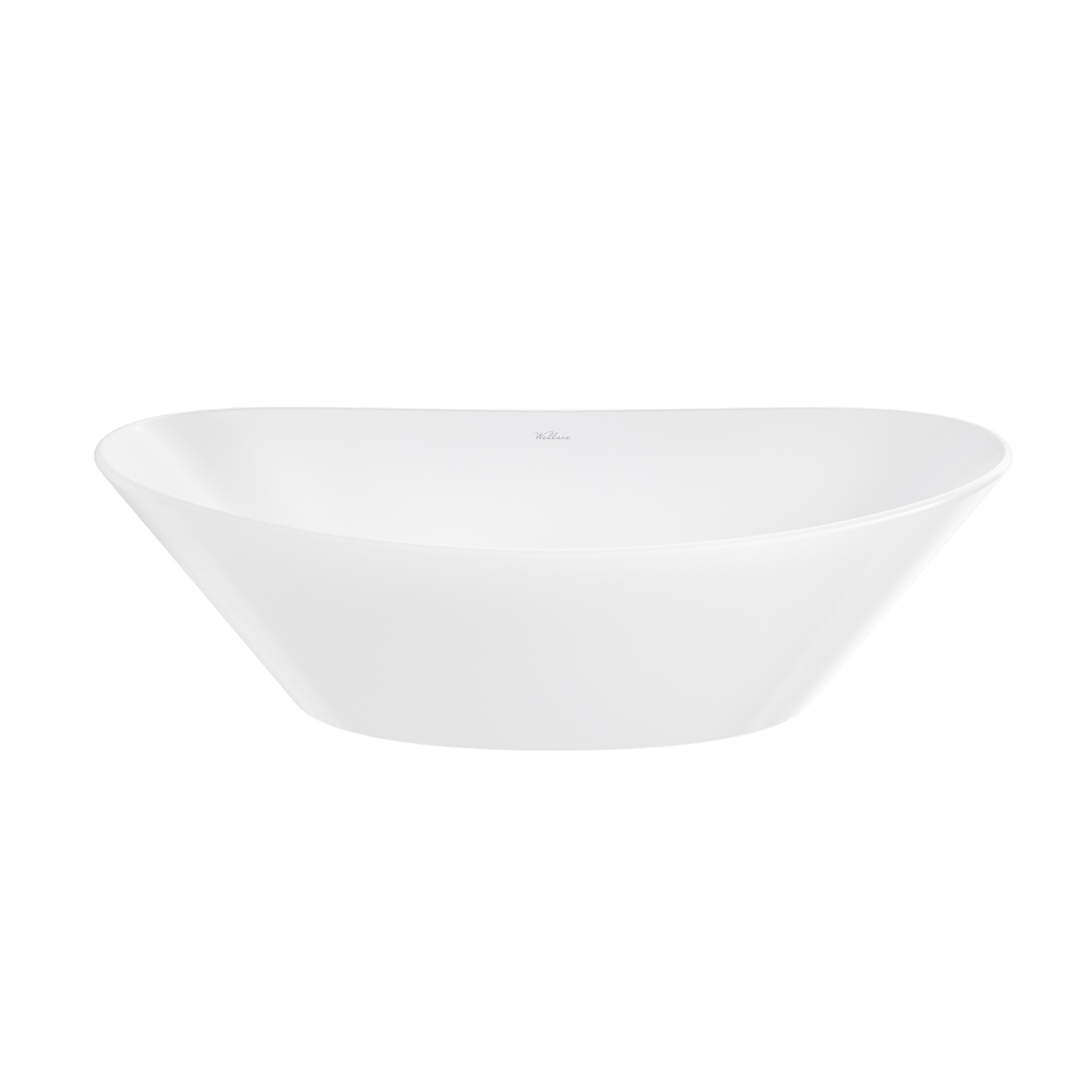 Накладная раковина для ванной комнаты Wellsee Dulcet Tones 339001000: овальная раковина, ширина умыв