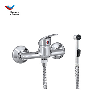 ПРОРАБ Смеситель для биде, настенный, одноручный, СЛАВЕН, П51