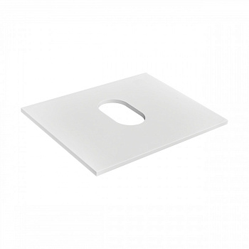 GAP/VICTORIA/DOMI  Столешница 60 под накладную раковину, белый гл., ROCA