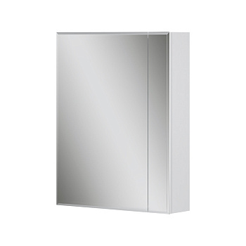 Шкаф зеркальный Joli 55\Bruno 55, подвесной, белый, VOLNA