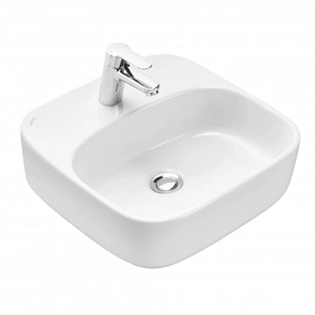 Раковина ОДРИ Soft 42, накладная, квадратная, белая