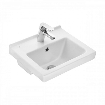 Умывальник Визит-40 (405х355) с переливом белый SANTERI Умывальник Визит-40 (405х355) с переливом белый SANTERI