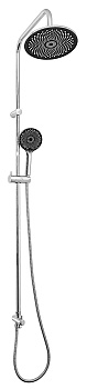 Душевая стойка в комплекте с 3-х режимной лейкой, нержавеющая сталь, диаметр 23мм., СЛАВЕН, 147