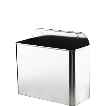 Контейнер для мусора 11л. настенный нерж. сталь НОФЕР РУС 14098.2.RUS матовый