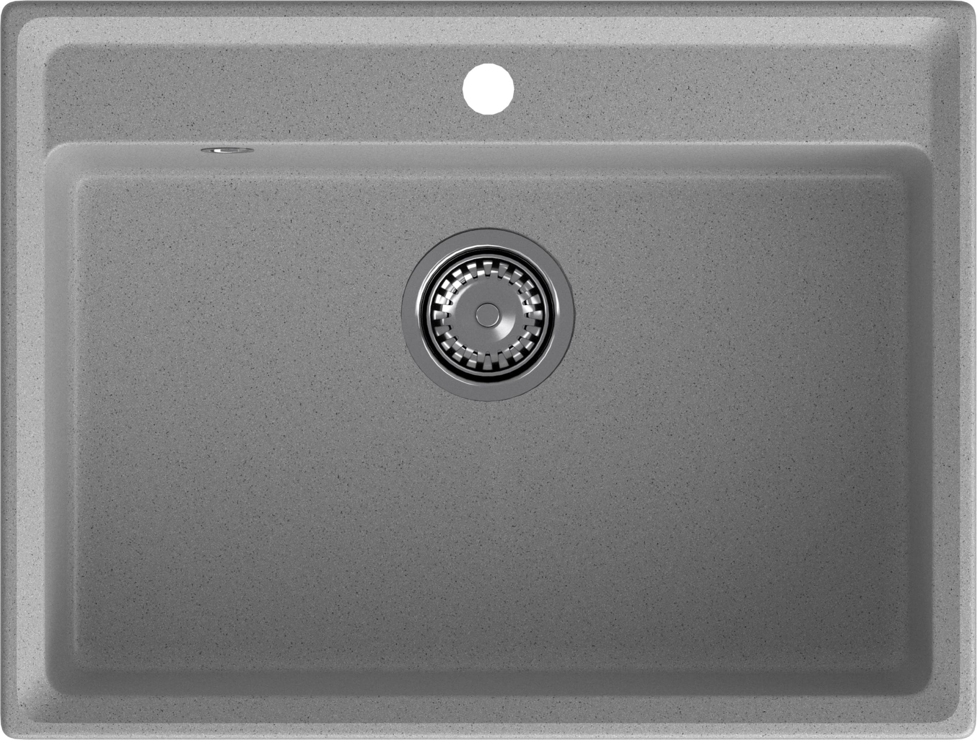 GRANFEST Мойка композит LEVEL, GF-LV-660, чаша 660*500, серый  GRANFEST Мойка композит LEVEL, GF-LV-660, чаша 660*500, серый