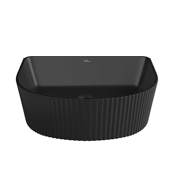 Накладная или подвесная раковина для ванной Wellsee Festive Fox 317306000: полукруглая раковина, шир