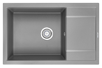 Кухонная мойка GRANULA (7805, АЛЮМИНИУМ) Кухонная мойка GRANULA (7805, АЛЮМИНИУМ)
