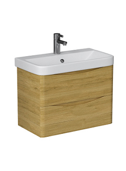 Тумба под раковину VELVEX Clay 700-0-2 (9595) навесная дуб верона