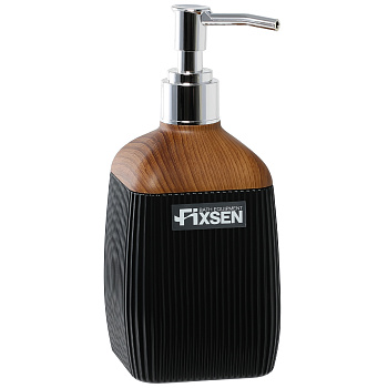 Диспенсер (300 мл) Fixsen BLACK WOOD FX-401-1 Диспенсер (300 мл) Fixsen BLACK WOOD FX-401-1