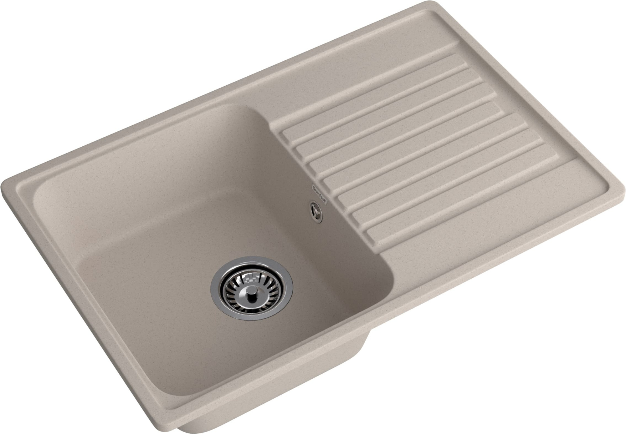 GranFest QUARZ (ECO-78) Мойка чаша+кр 740*480 (песок) GranFest QUARZ (ECO-78) Мойка чаша+кр 740*480 (песок)