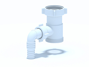 Отвод ст. машины 1 1/2*1 1/2, ANI PLAST