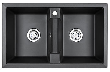 Кухонная мойка GRANULA (8101, ЧЕРНЫЙ) Кухонная мойка GRANULA (8101, ЧЕРНЫЙ)