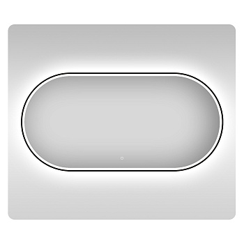 Влагостойкое зеркало с подсветкой для ванной комнаты Wellsee 7 Rays' Spectrum 172201650, размер 120 