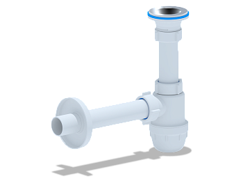 Сифон АНИ Юнг 1 1/4"*32 с прямой трубой 32 мм Сифон АНИ Юнг 1 1/4"*32 с прямой трубой 32 мм