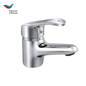 ДАЧА Смеситель для умывальника с литым изливом, одноручный, СЛАВЕН, Б10