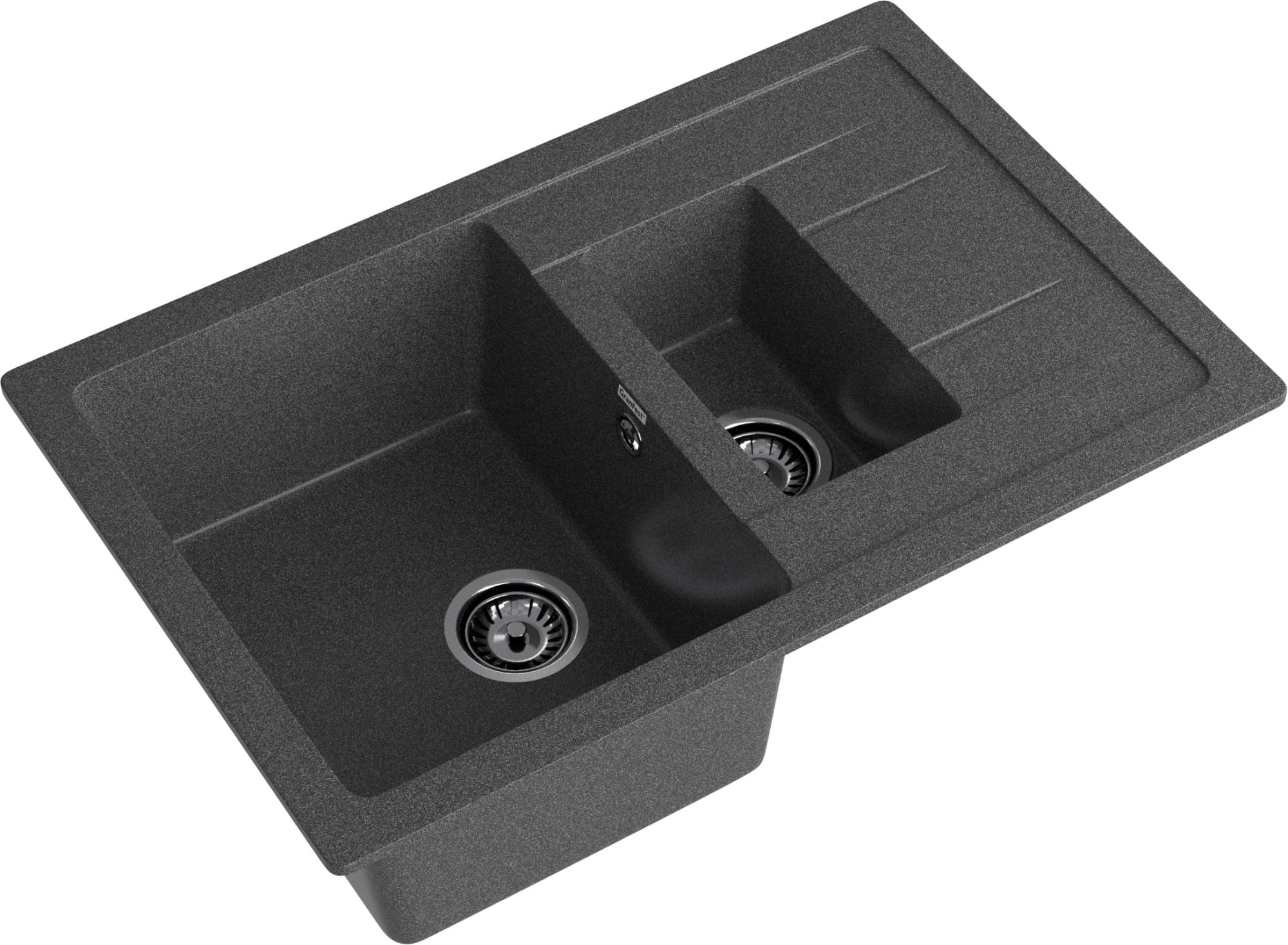 GRANFEST Мойка композит QUADRO GF-Q--775KL 1.5-чаш+крыло 775*500мм графит арт.GF- GRANFEST Мойка композит QUADRO GF-Q--775KL 1.5-чаш+крыло 775*500мм графит арт.GF-