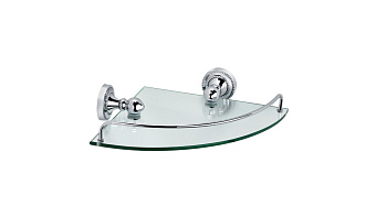 Полка стеклянная угловая FIXSEN Style (FX-41103A) Полка стеклянная угловая FIXSEN Style (FX-41103A)