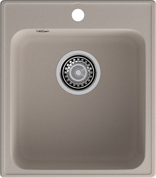 GranFest QUARZ (ECO-17) Мойка  1-чаш. 420*480 (песок) GranFest QUARZ (ECO-17) Мойка  1-чаш. 420*480 (песок)