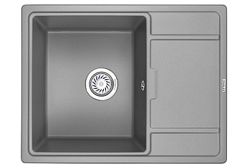 Кухонная мойка GRANULA (6503, АЛЮМИНИУМ) Кухонная мойка GRANULA (6503, АЛЮМИНИУМ)