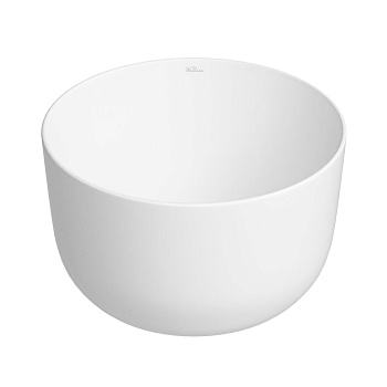 Накладная раковина для ванной комнаты Wellsee Fontenay Paris 323302000: круглая раковина, ширина умы