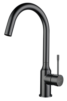 Смеситель для кухни RIVELATO Garda PVD черный (1923502 PVD black)