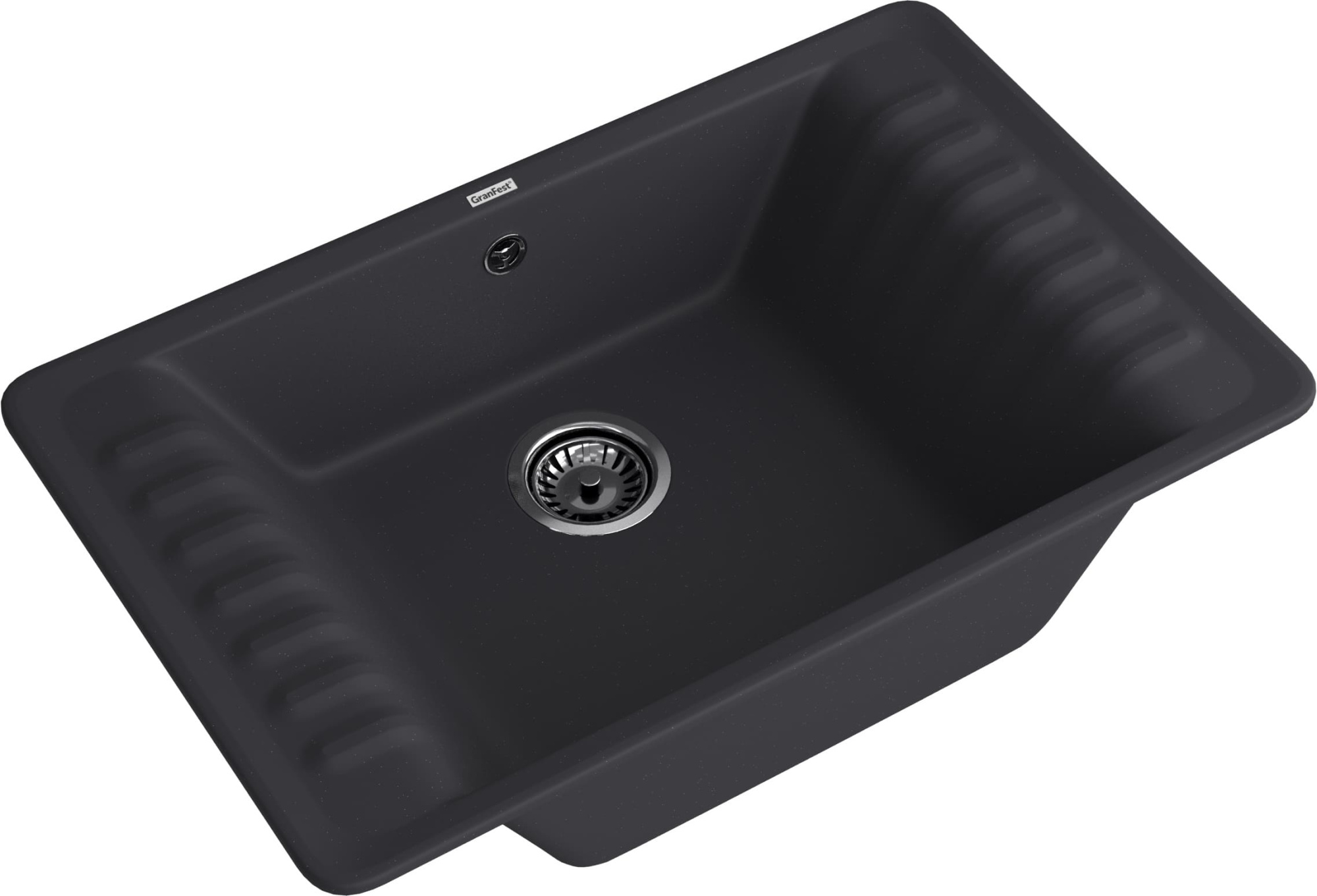 GranFest QUARZ (GF-ZW71) Мойка для кухни 760*480мм (черный) GranFest QUARZ (GF-ZW71) Мойка для кухни 760*480мм (черный)