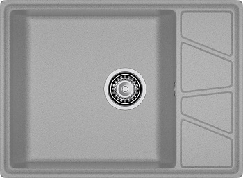 GRANFEST Мойка композит VERTEX, GF-V-680L, чаш+кр 680*500, серый GRANFEST Мойка композит VERTEX, GF-V-680L, чаш+кр 680*500, серый