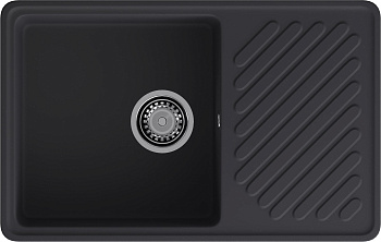 GranFest QUARZ (GF-ZL52) Мойка для кухни 760*480мм (черный) GranFest QUARZ (GF-ZL52) Мойка для кухни 760*480мм (черный)