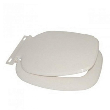 Сиденье для унитаза ПД-002 прямоугольное Белое