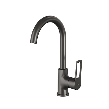 Смеситель для кухни TOKITO KOBE вороненая сталь (TOK-KOB-1013)