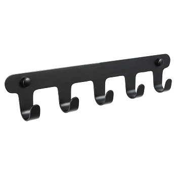 Планка 5 крючка Fixsen, FX-805B-5, черный Планка 5 крючка Fixsen, FX-805B-5, черный