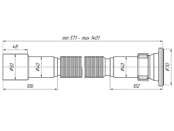 Гофросиф. 1/2"х40/50 930 р.пласт., ANI PLAST Гофросиф. 1/2"х40/50 930 р.пласт., ANI PLAST