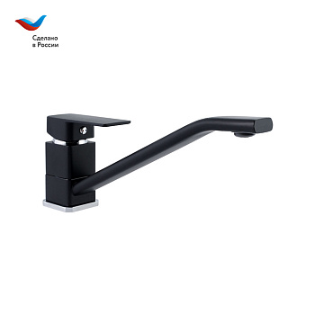 ЦВЕТ Смеситель для мойки,одноручный,Н21 черный, СЛАВЕН,Н2Ч., ПОД ЗАКАЗ