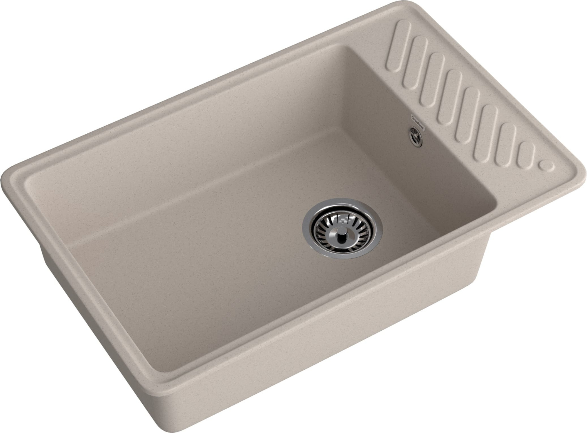 GranFest QUARZ (GF-ZL51) Мойка для кухни 760*480мм (песок) GranFest QUARZ (GF-ZL51) Мойка для кухни 760*480мм (песок)