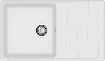 GRANFEST Мойка композит LEVEL, GF-LV-860L, чаш+кр 860*500, иней GRANFEST Мойка композит LEVEL, GF-LV-860L, чаш+кр 860*500, иней