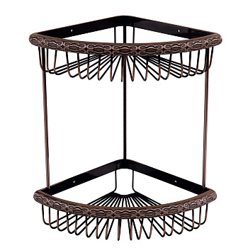 Jasmine Полка угловая, 2-х ярусная, LM, LM6682ORB