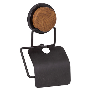Бумагодержатель с крышкой FIXSEN Magic Wood FX-46010) Бумагодержатель с крышкой FIXSEN Magic Wood FX-46010)