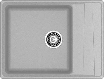 GRANFEST Мойка композит LEVEL, GF-LV-660L, чаш+кр 660*500, серый GRANFEST Мойка композит LEVEL, GF-LV-660L, чаш+кр 660*500, серый